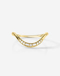 Curve Diamond Ring