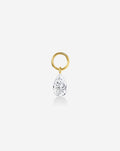 Pear Lab Diamond Huggie Charm