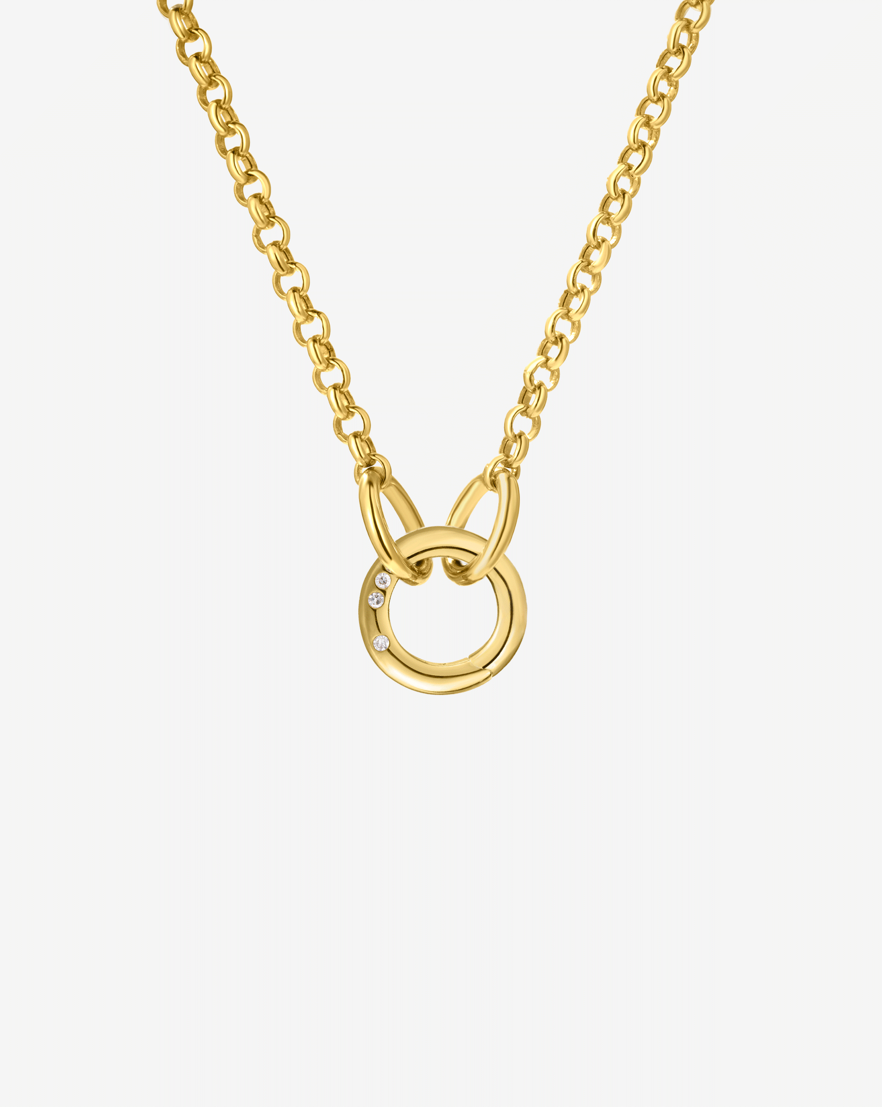 Clique Rolo Chain Necklace