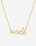 Personalized Script Name Necklace