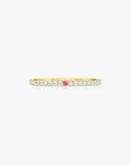 1.3 mm Personalized Perfect Pavé Diamond Ring