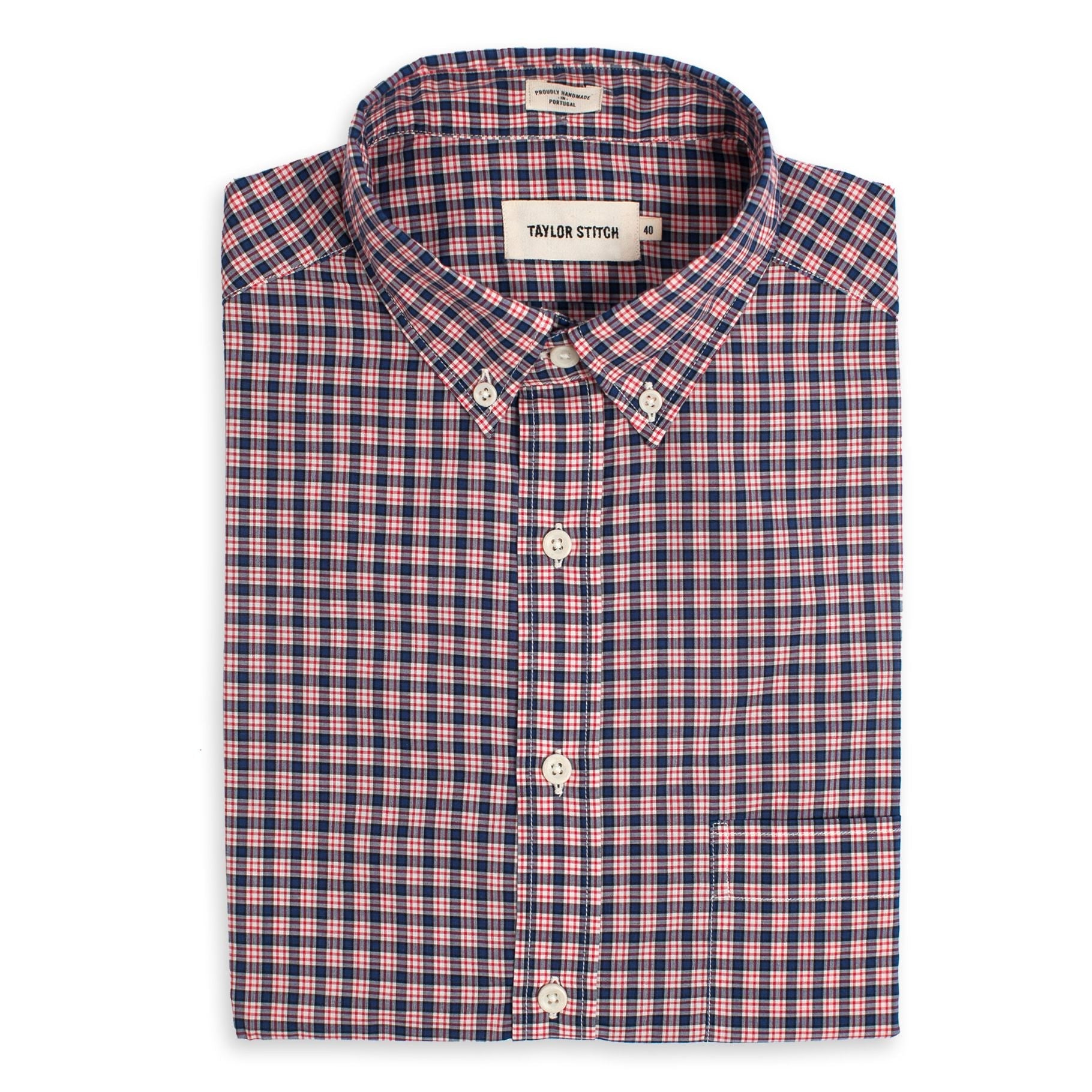 The Jack in Navy & Red Check