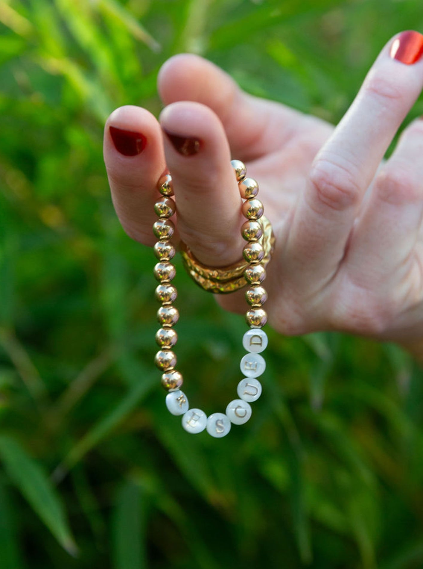 “RESCUED” BRACELET