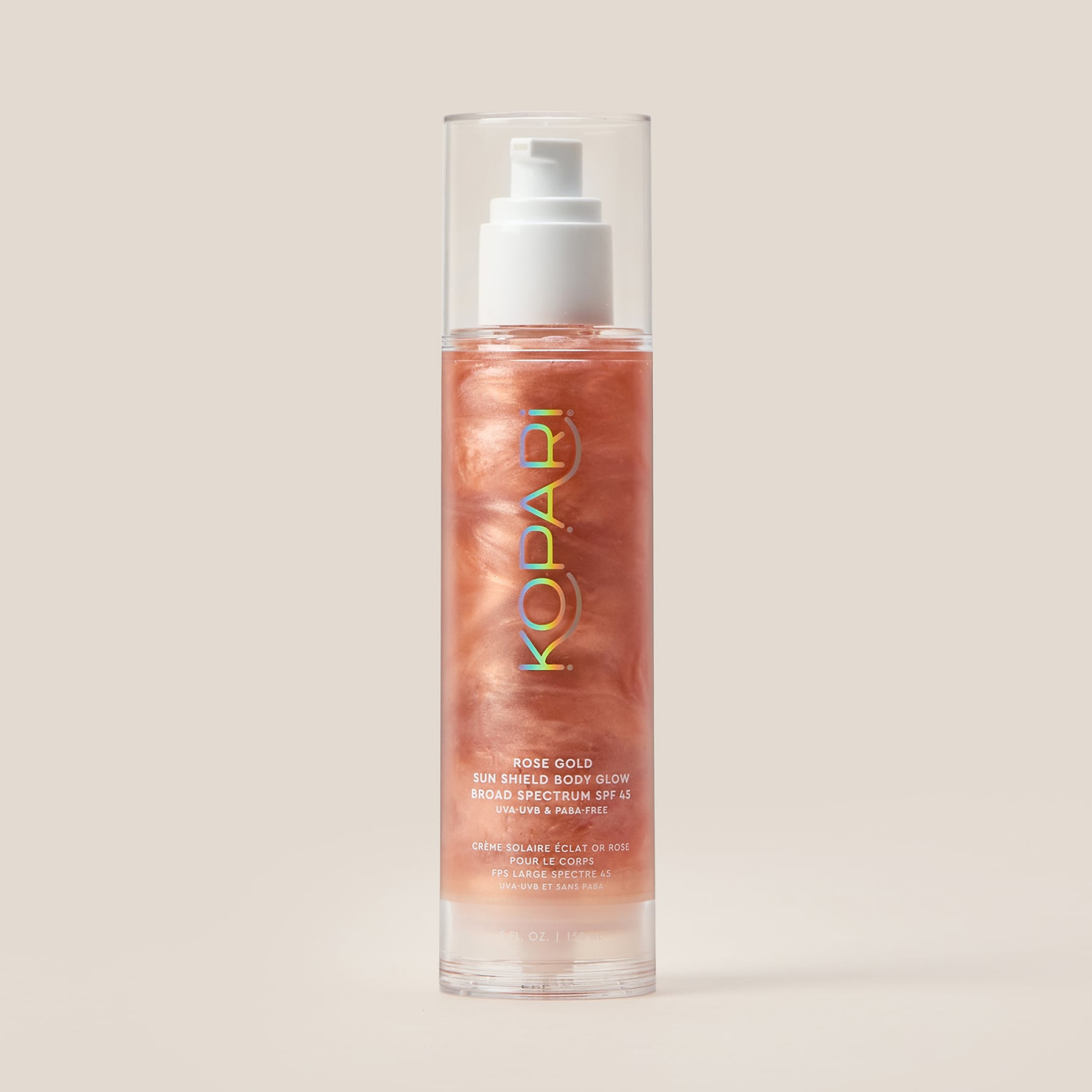 Rose Gold Sun Shield Body Glow Sunscreen SPF 30