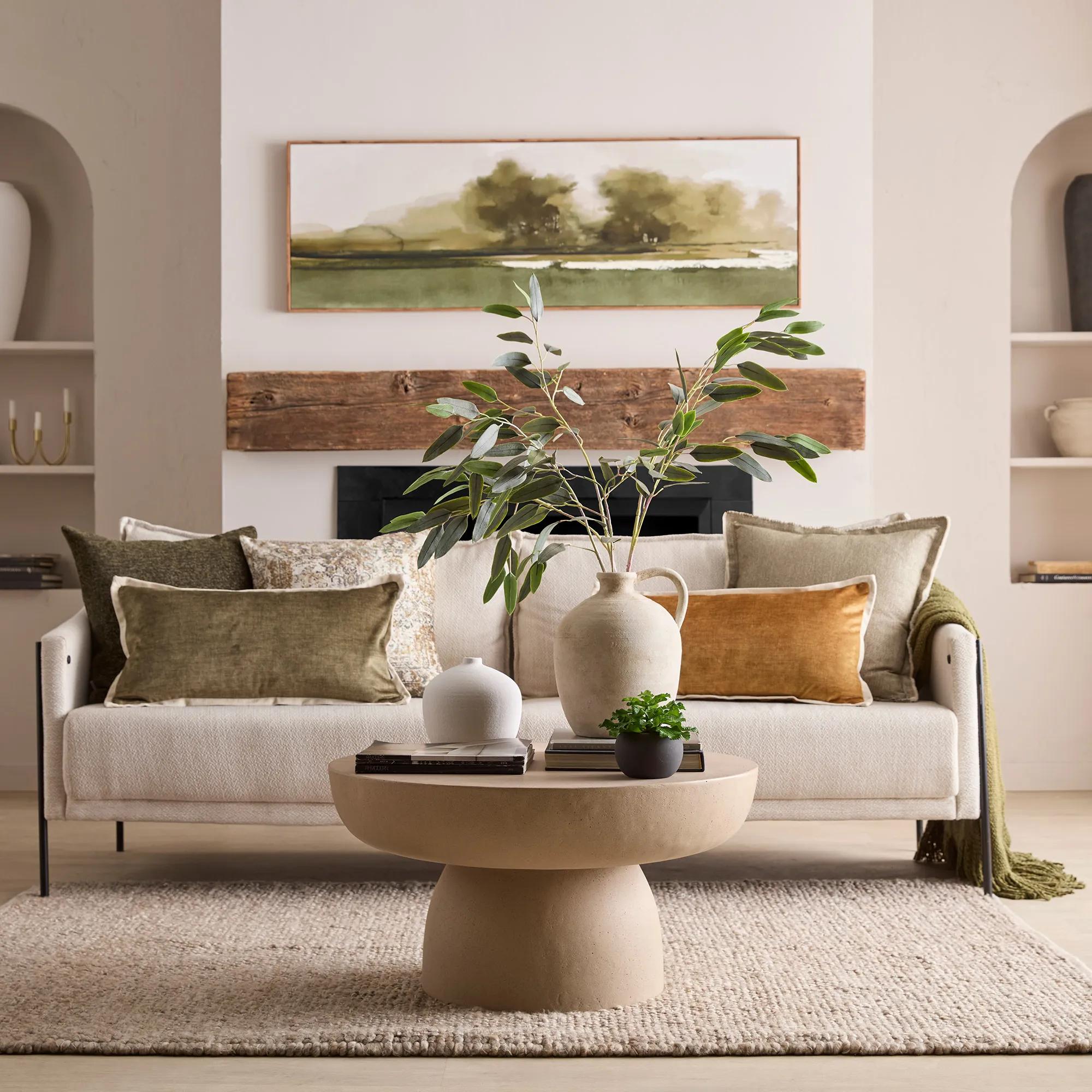 Concrete Effect Coffee Table