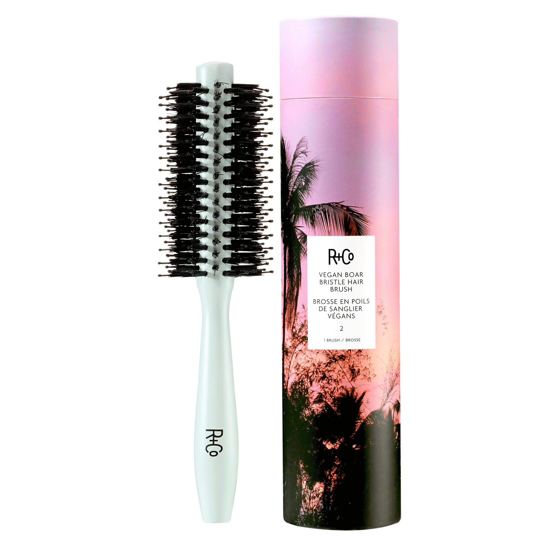 Vegan Boar Bristle Hair Brush #2