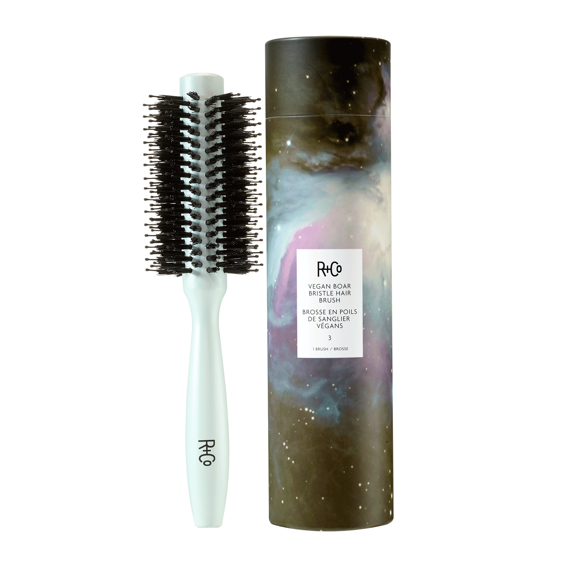 Vegan Boar Bristle Hair Brush #3