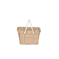 Piki Rattan Basket - Straw