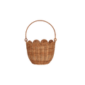 Rattan Tulip Carry Basket - Natural