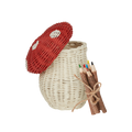 Porcini Basket - Red