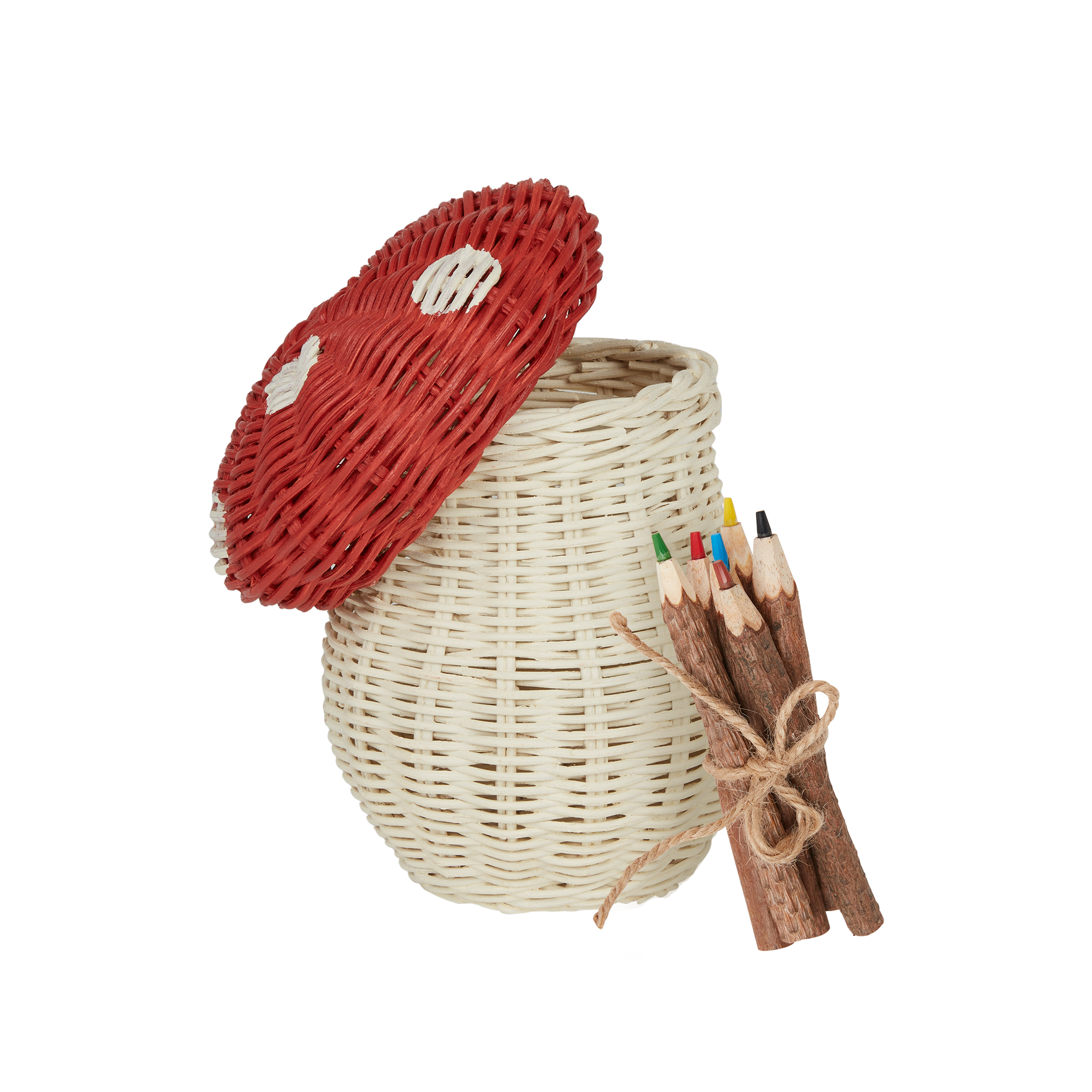 Porcini Basket - Red