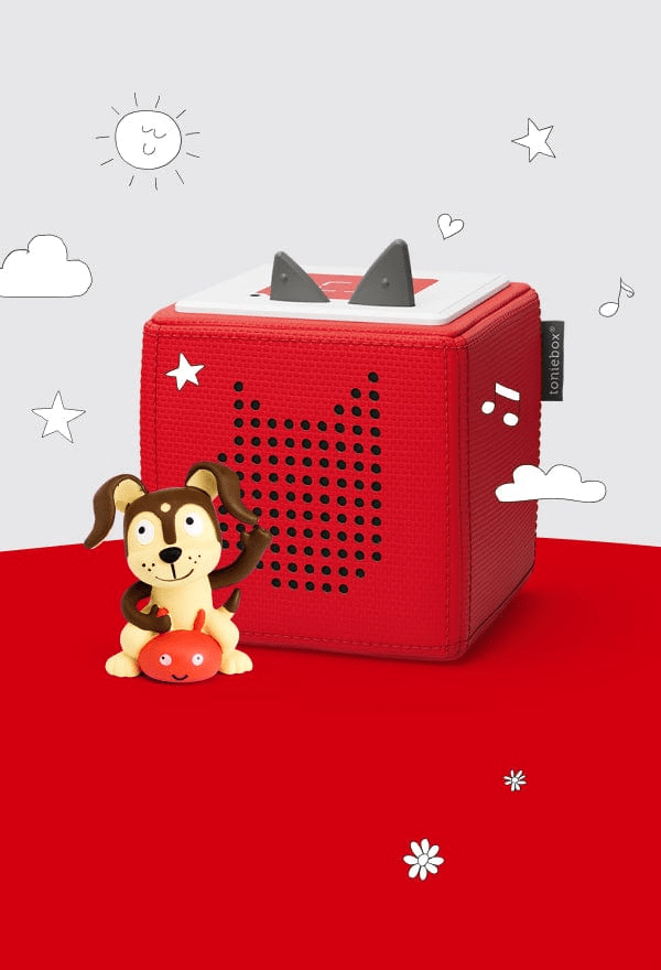 Playtime Puppy Toniebox Starter Set - Red (Bilingual)