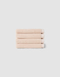 Ribbed Terry Washcloths