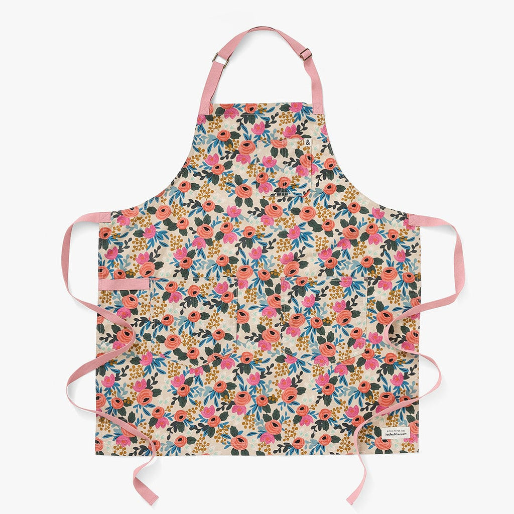 Rifle Paper Co. Rosa Natural Apron - Essential