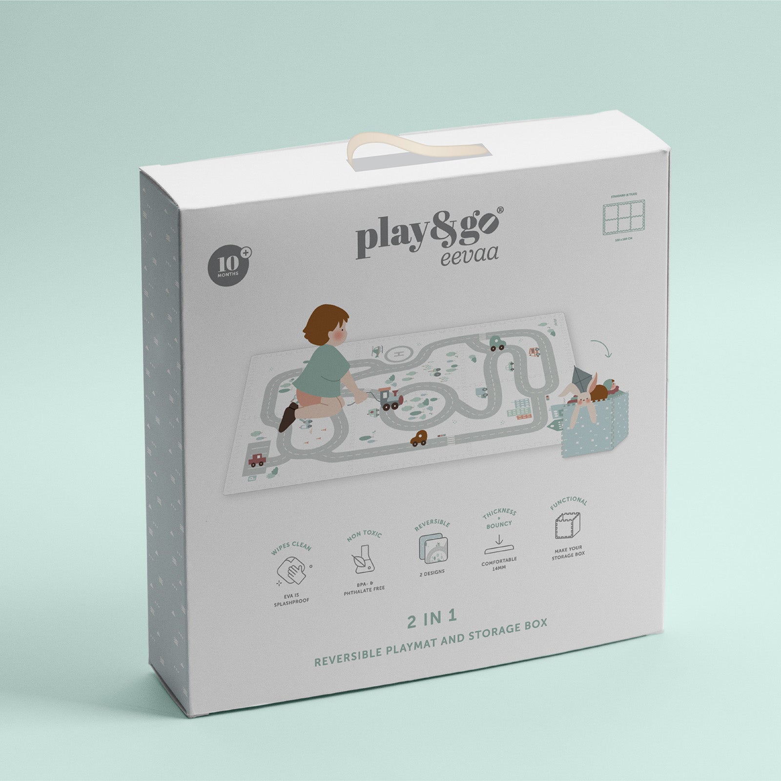 Play & Go Tiloo Puzzle Playmat - Road
