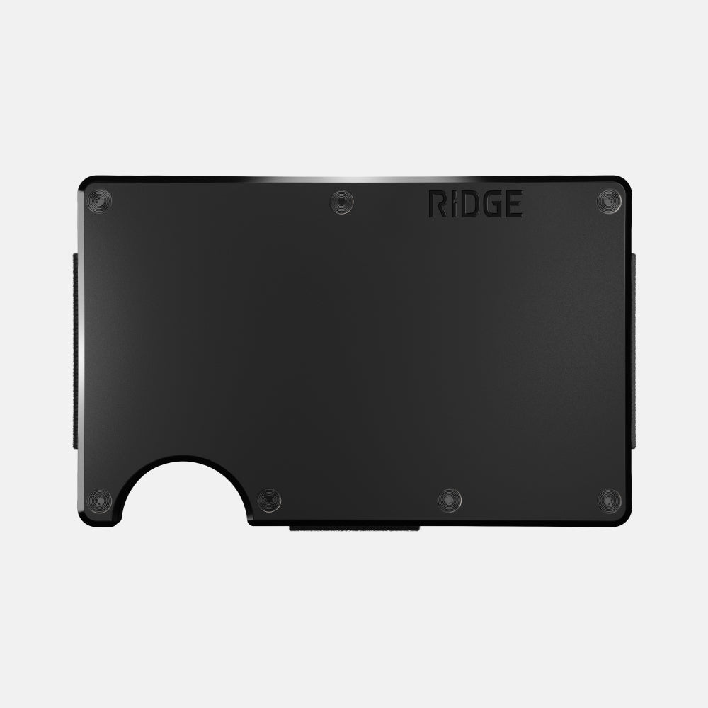 Ridge Wallet - Royal Black