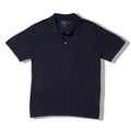 Cloud Cotton Sweater Polo - Navy