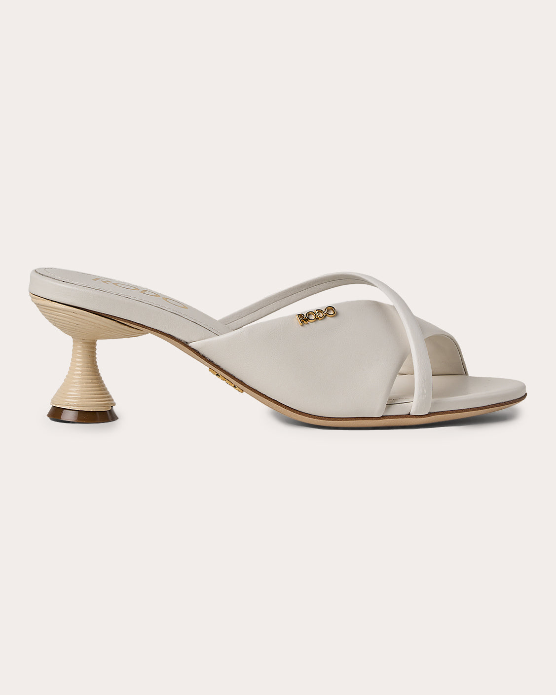 Mabella 55 Asymmetric Leather Sandal