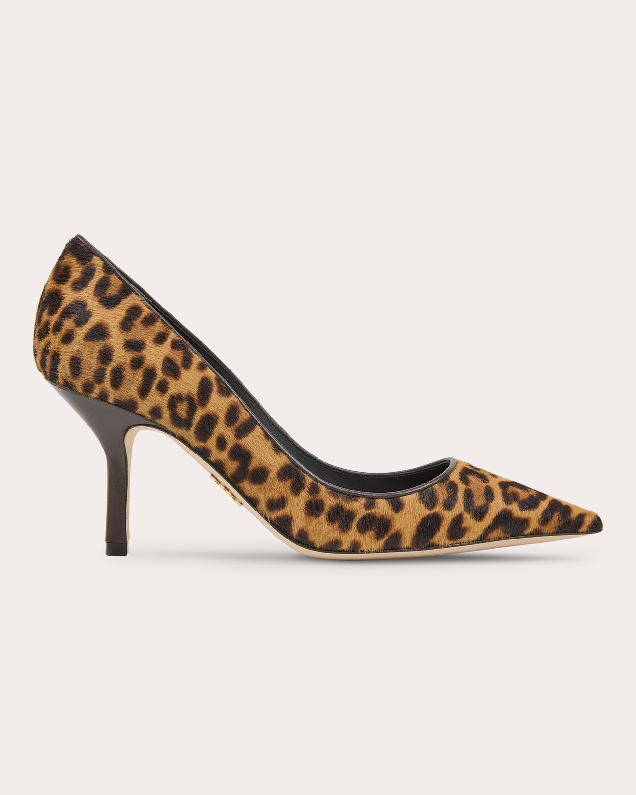 Madeleine 80 Leopard Calf Hair Pump