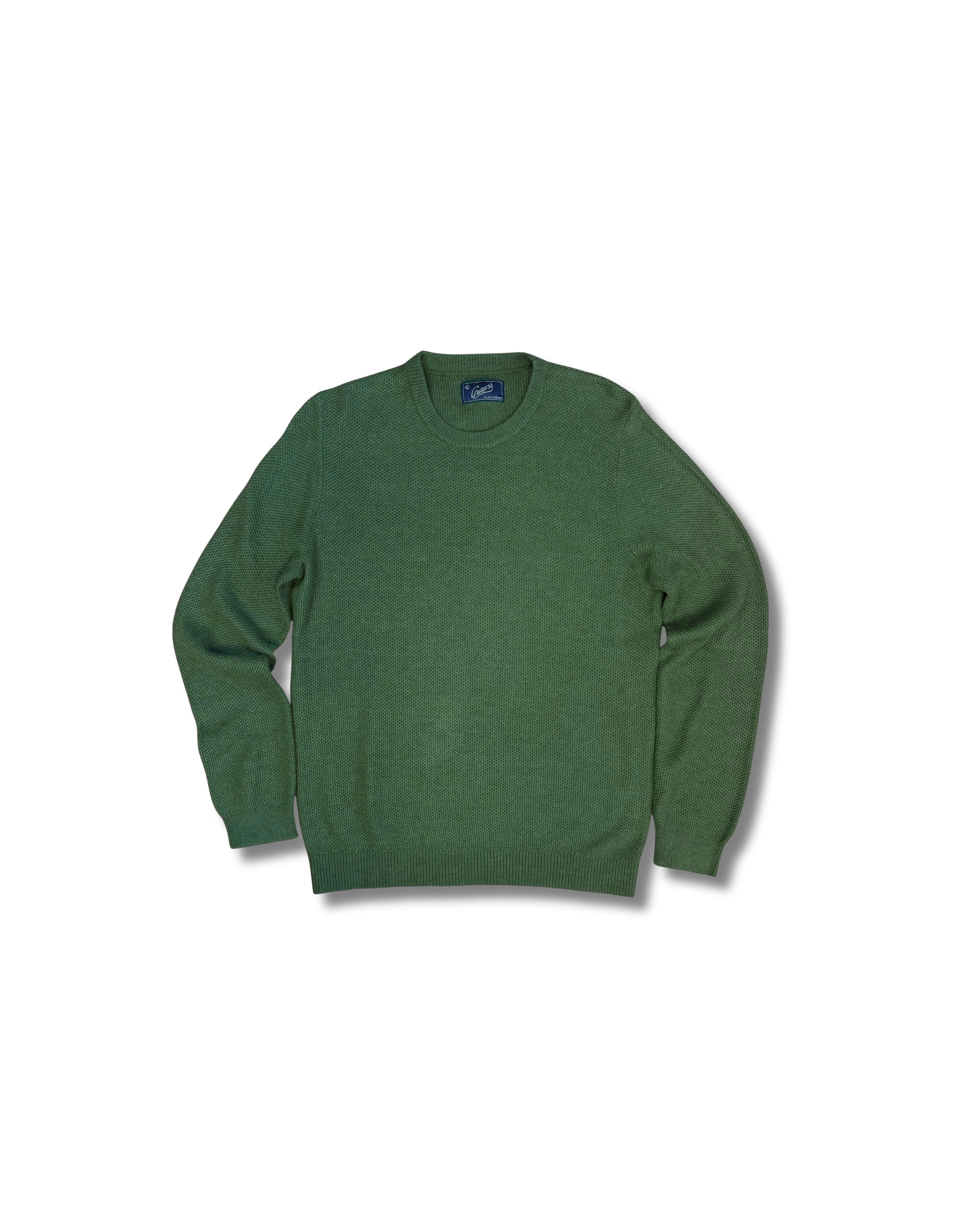 Fryer Tuck Stitch Crew SMP - Green