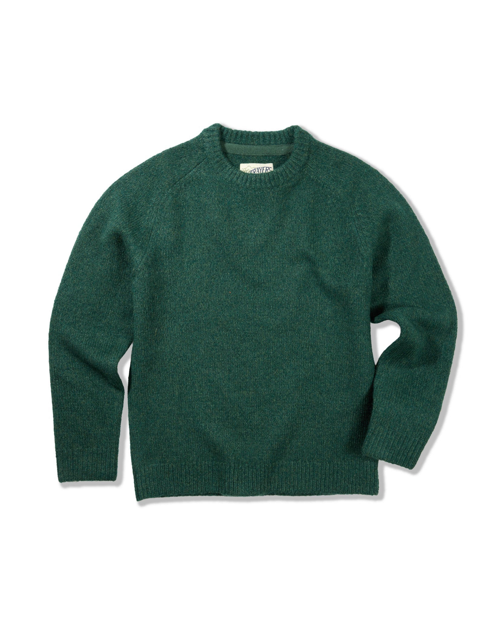 Collegiate Sweater Crew - Bottle Green