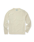 Newport Cotton Slub Crew - Cream