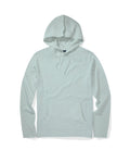 Linen Sweater Beach Hoodie - Light Blue