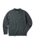 Donegal Wool Crew - Charcoal
