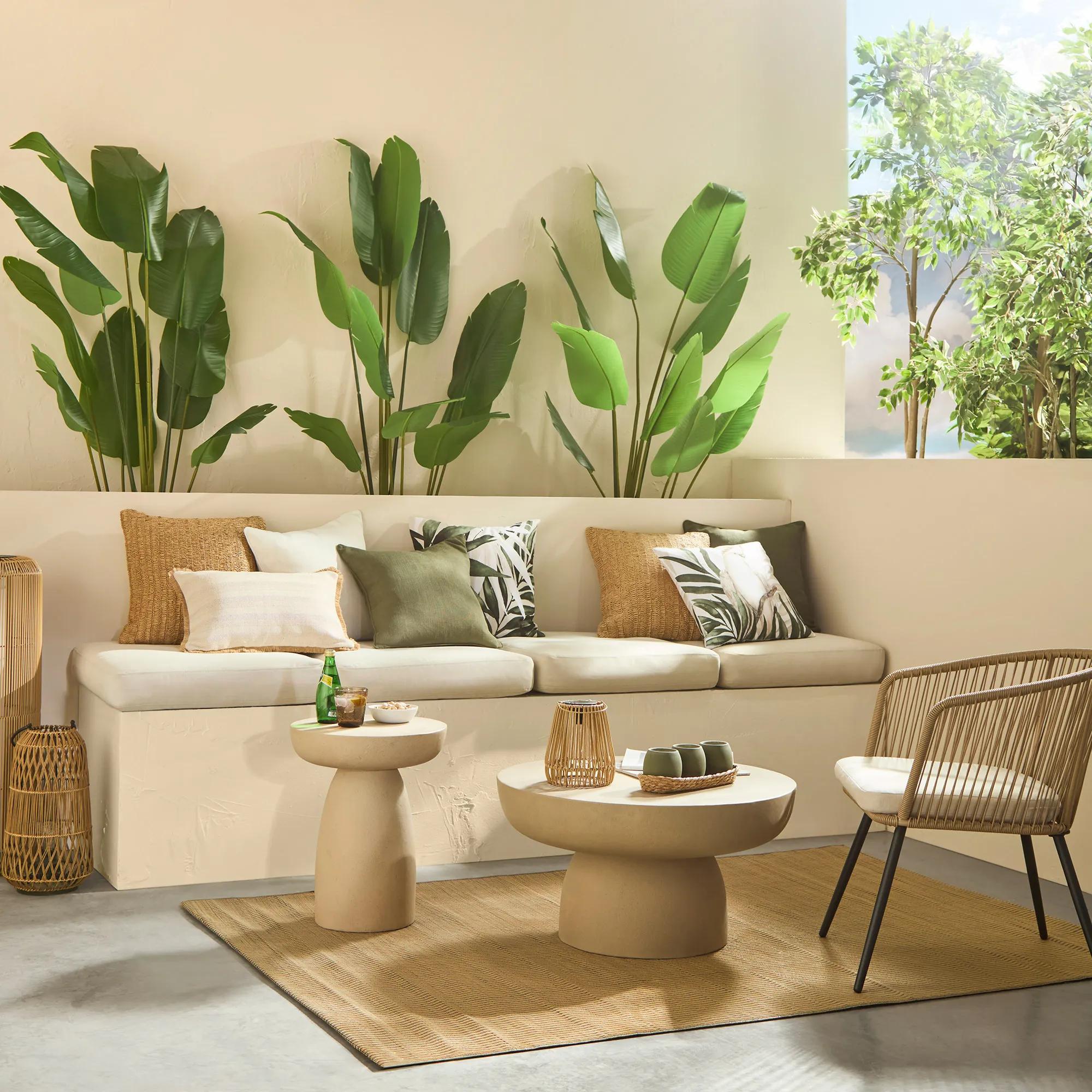 Concrete Effect Coffee Table