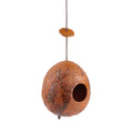 Ceramic Birdhouse in Orange