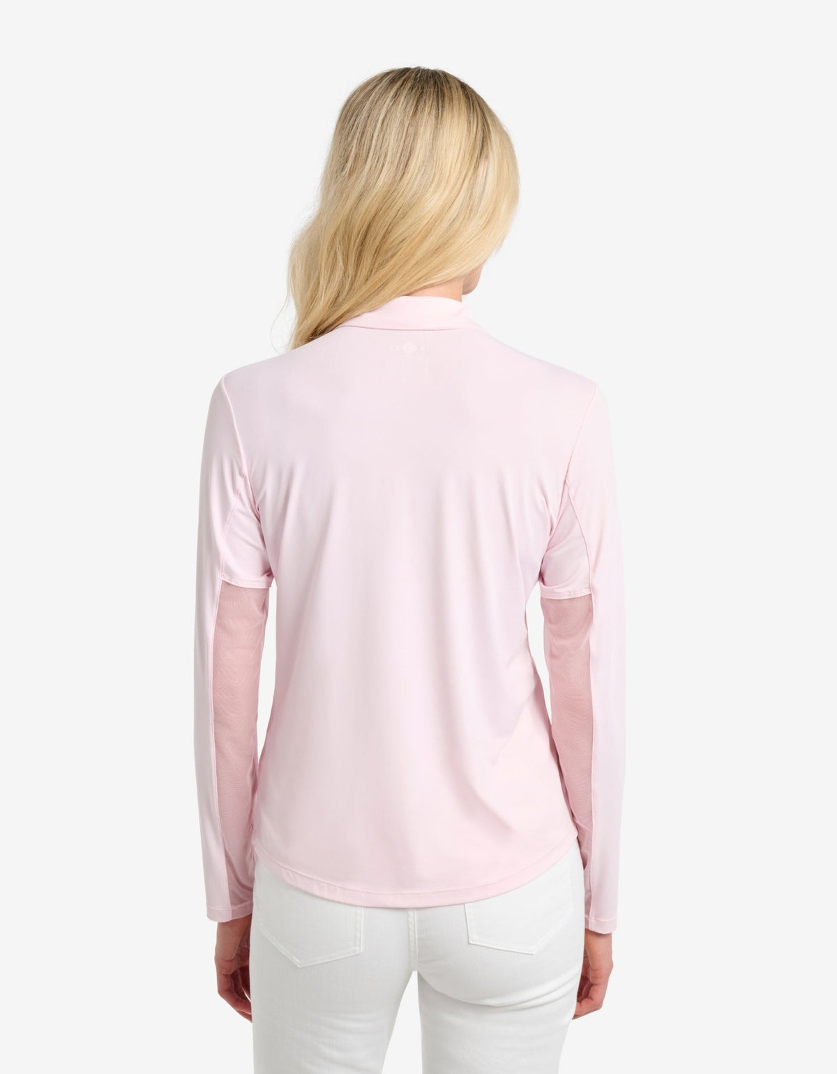 Long Sleeve Zip Polo Shirt UPF 50+