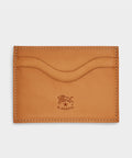 Il Bisonte Salina Leather Card Holder in Natural