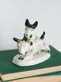 PORCELAIN SCHNAUZER FIGURINE
