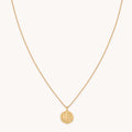 Scorpio Zodiac Pendant Necklace in Gold