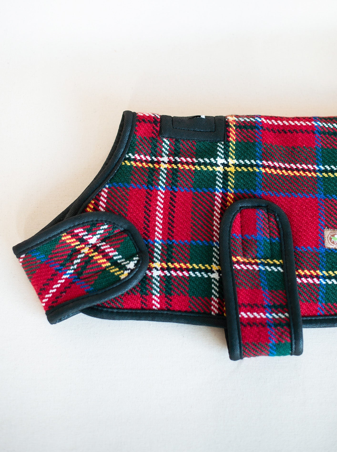 SCOTTY PLAID DOG COAT