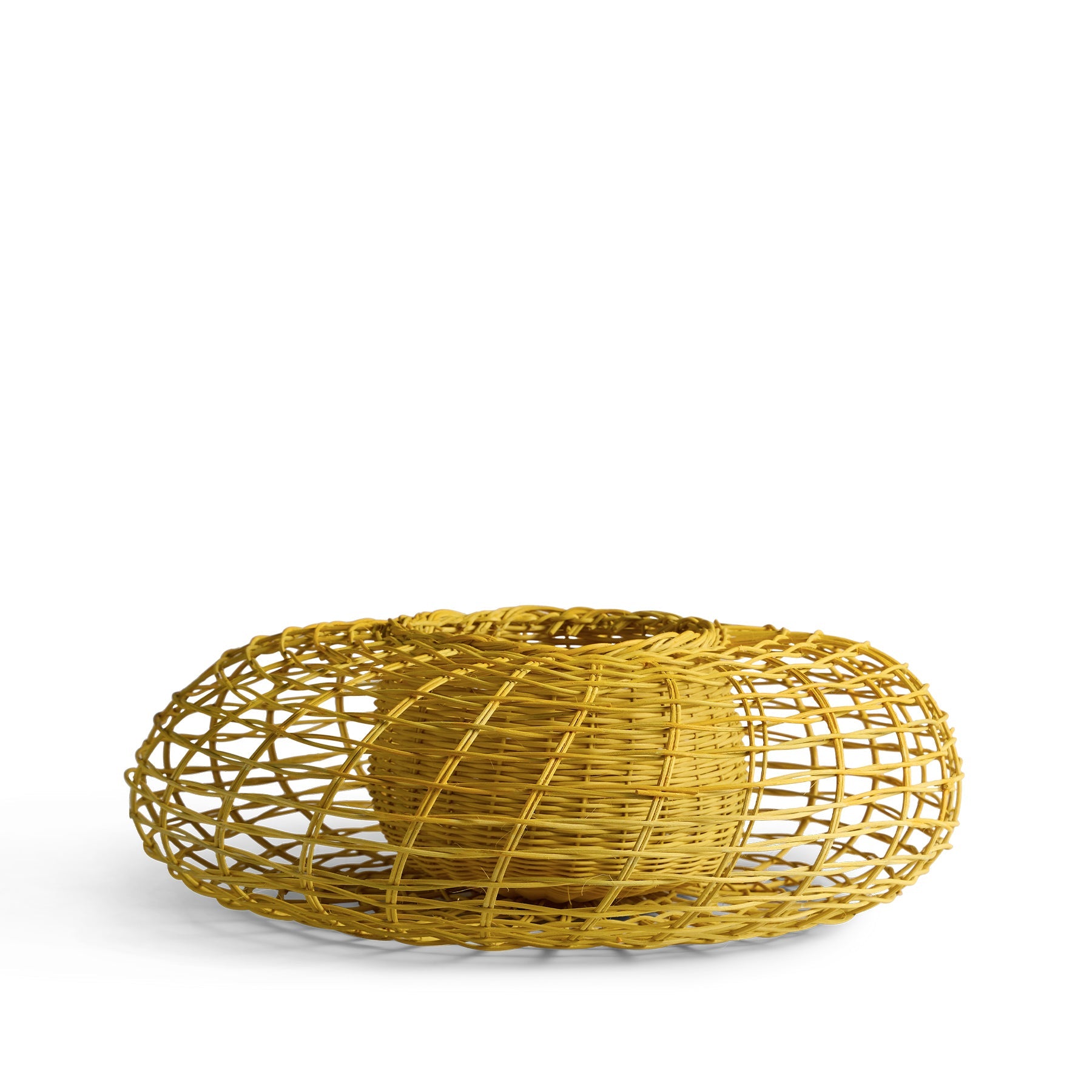 Woven Bowl with Outer Shell