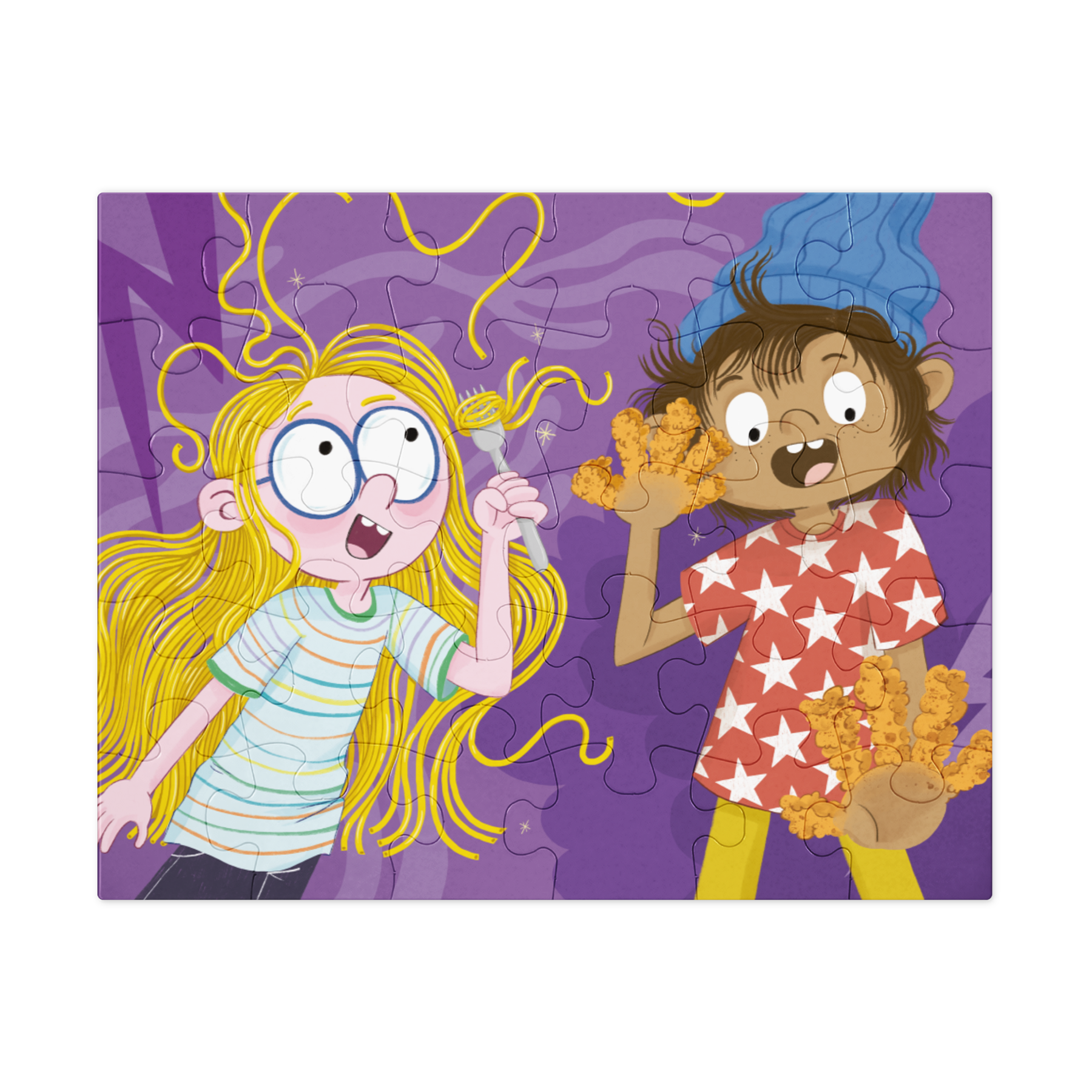 Spaghetti Head & Chicken Fingers Kid’s Puzzle