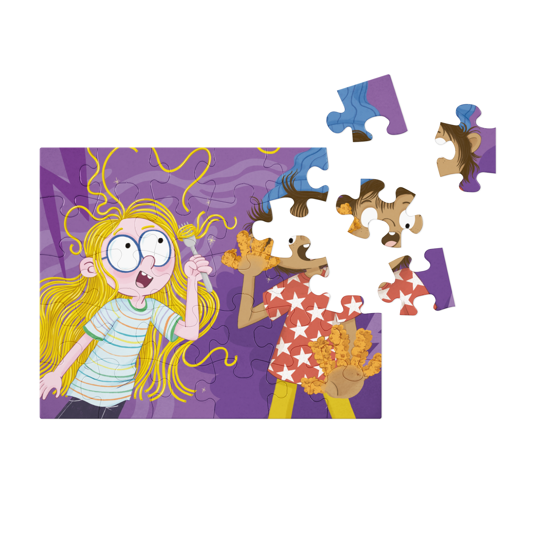Spaghetti Head & Chicken Fingers Kid’s Puzzle