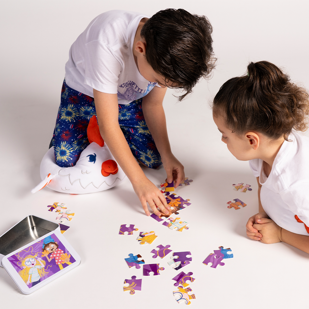 Spaghetti Head & Chicken Fingers Kid’s Puzzle