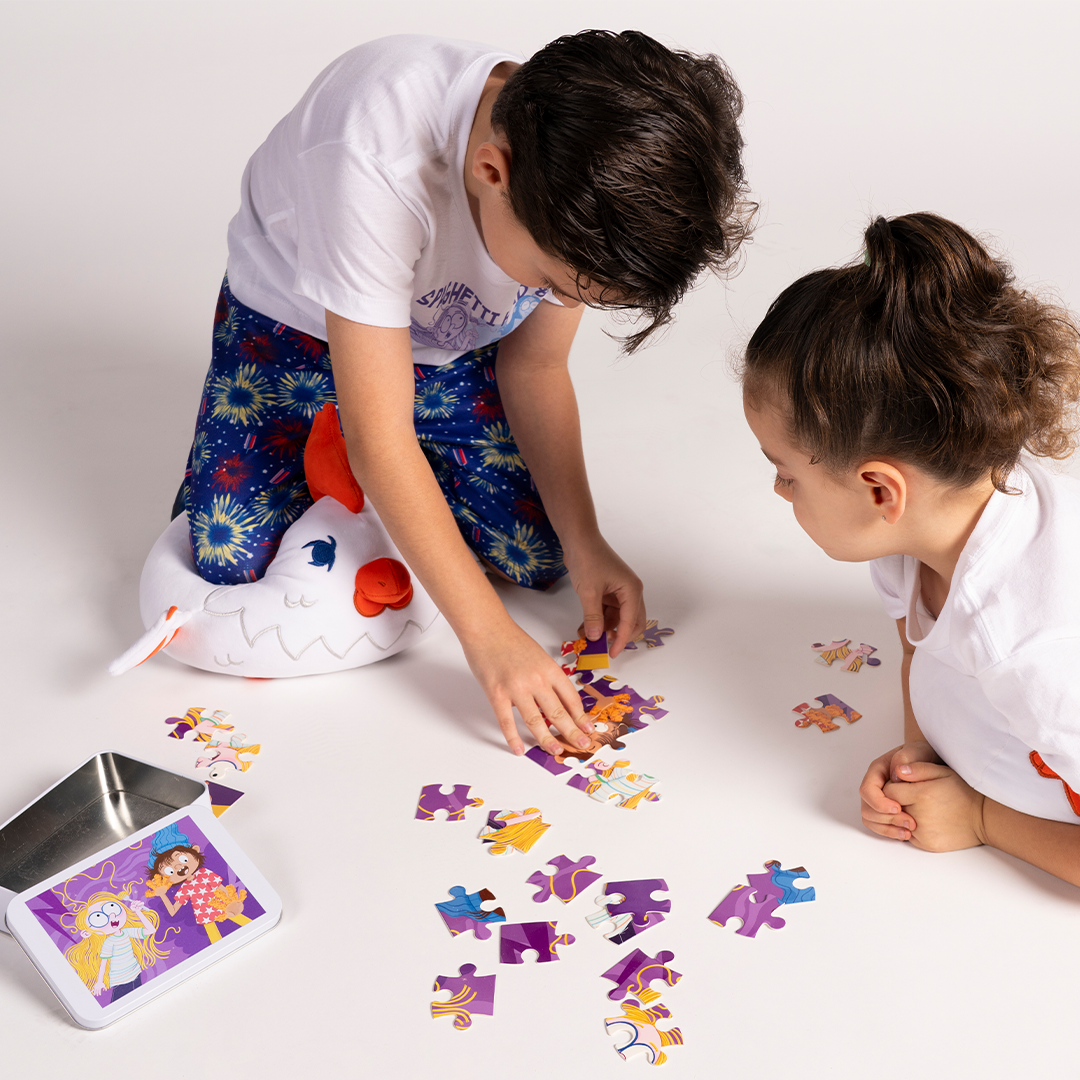 Spaghetti Head & Chicken Fingers Kid’s Puzzle