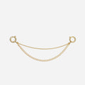 Shoe Charm Chain Gold