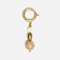 Shoe Charm Beads Brown