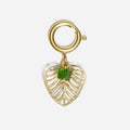 Shoe Charm Palm Green