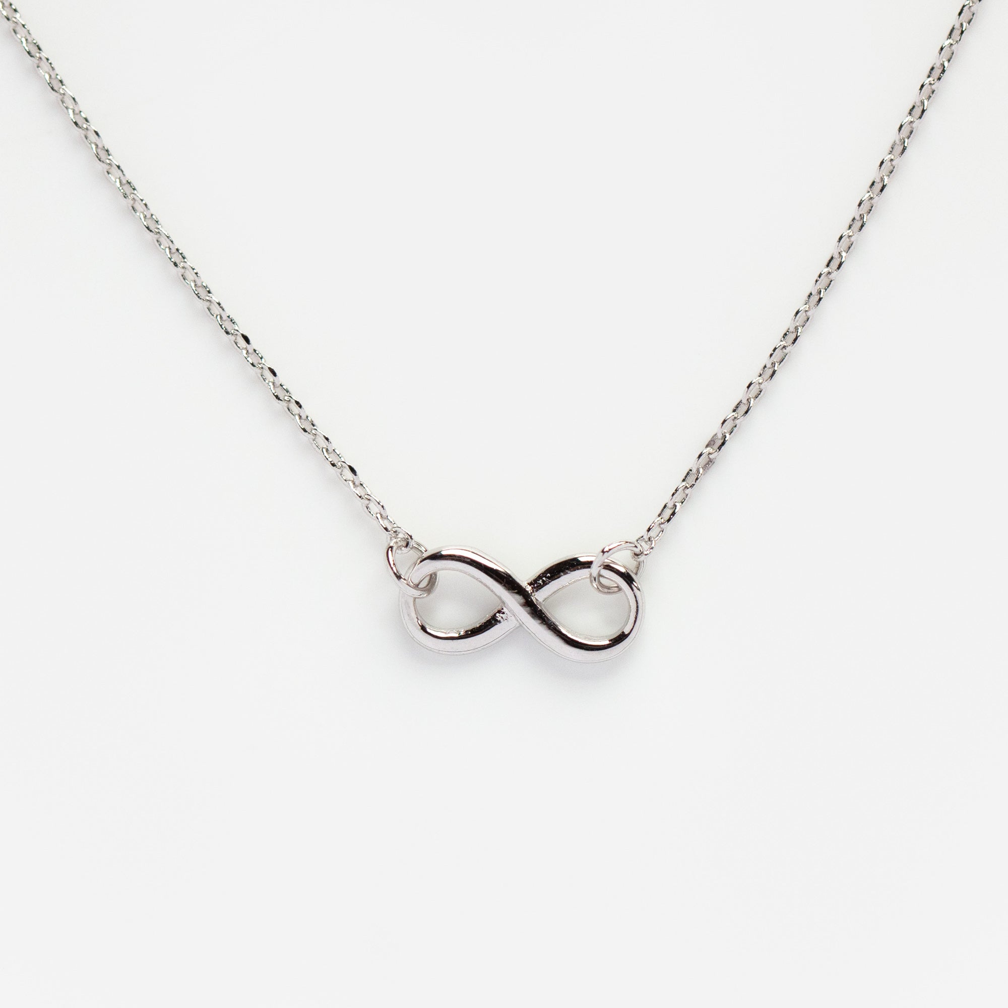 Silver Infinity Necklace