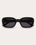 Pillowed Rectangular-Frame Acetate Sunglasses