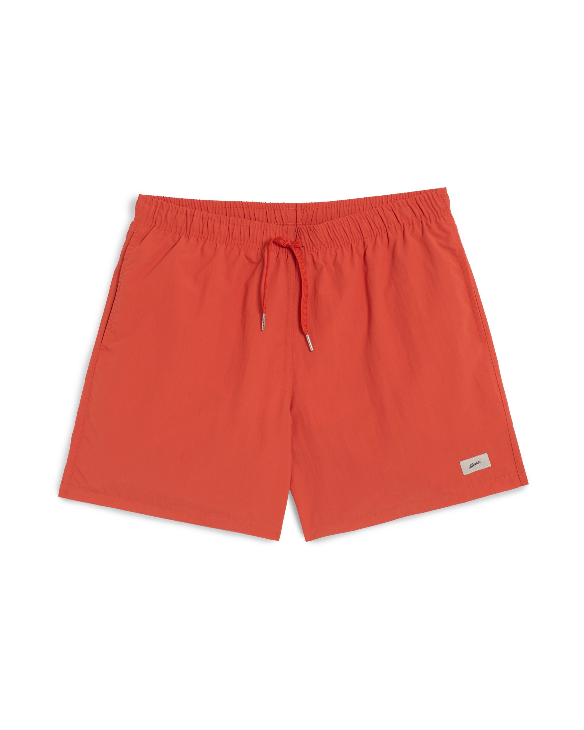 Solid Chili Swim Trunk