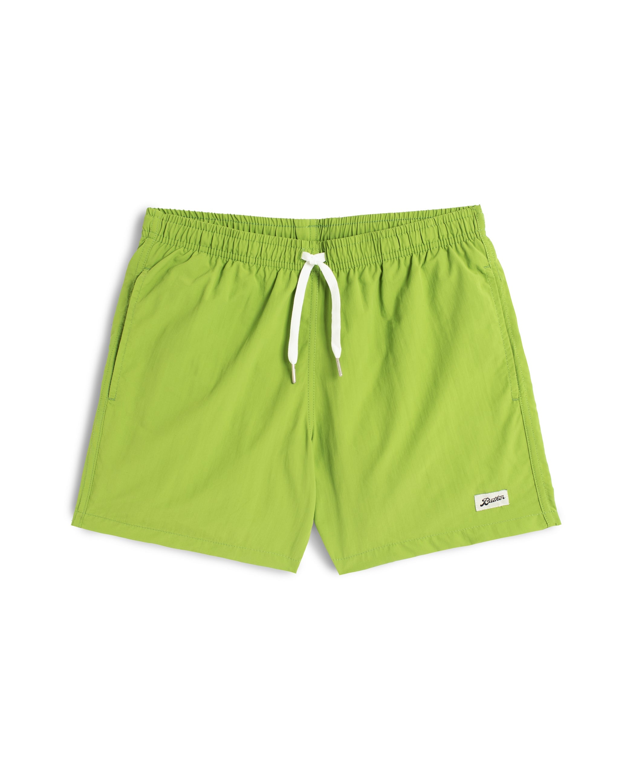 Solid Kiwi Swim Trunk