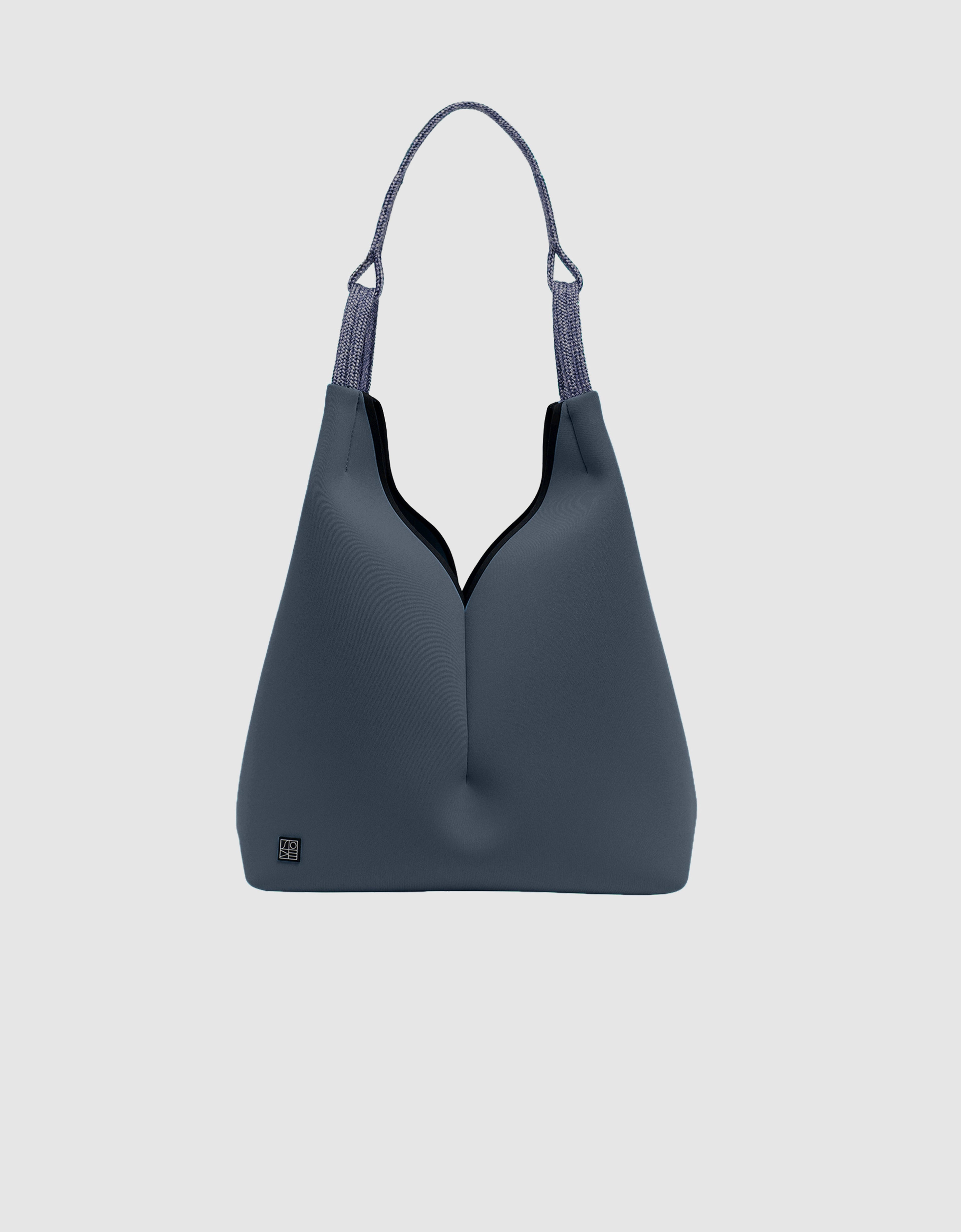 Solstice tote in pewter