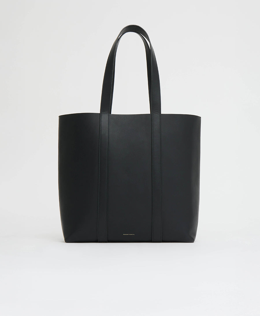 Medium North/South Tote - Black