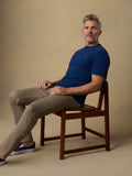 Short-Sleeve Indigo Pocket Tee - Deadstock Wash